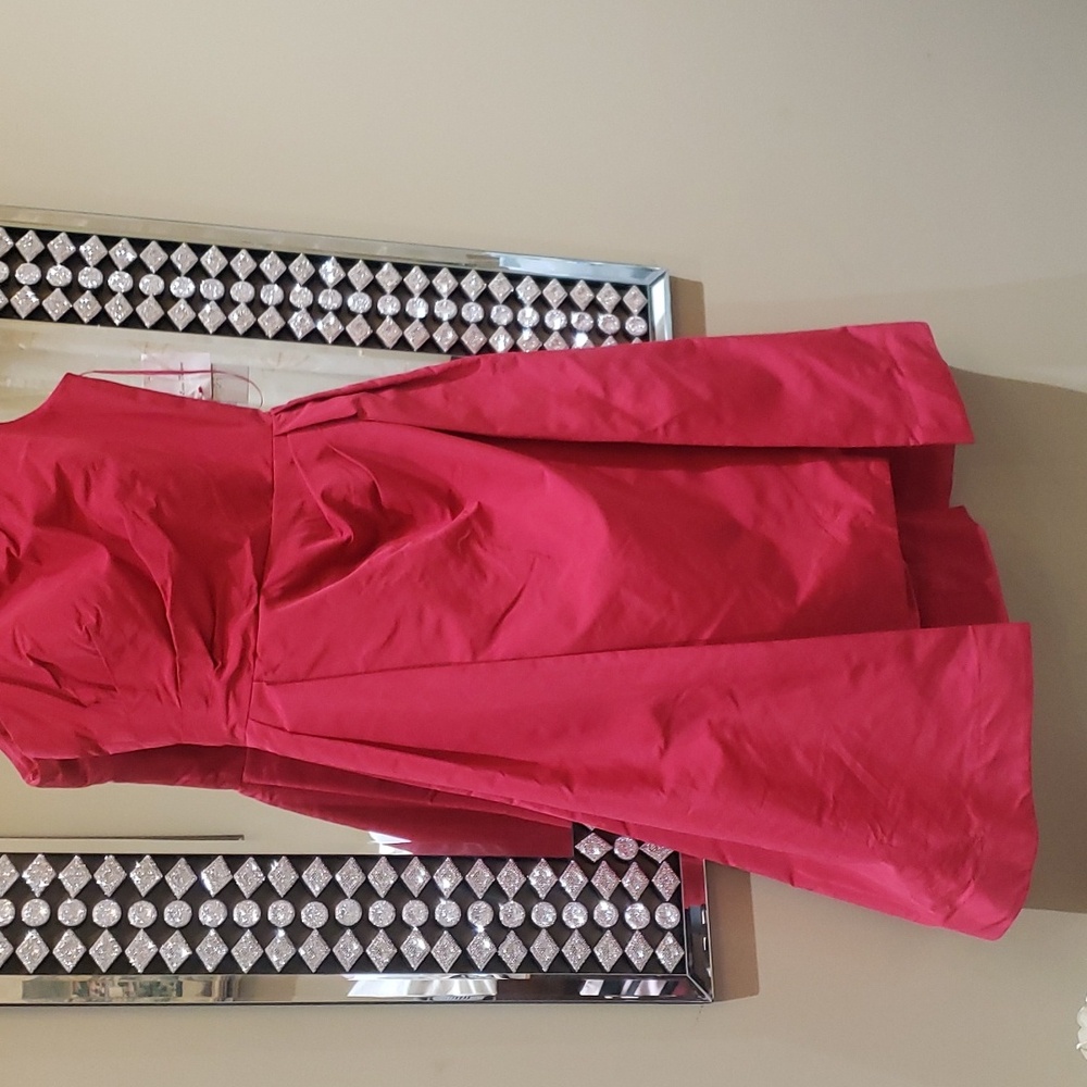 Nwt Teri Jon cherry dress size 8 - Picture 15 of 17